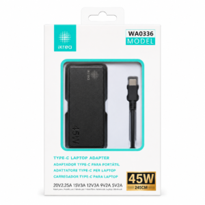 IKREA WA0336 TYPE-C LAPTOP ADAPTOR 45W 245 CM