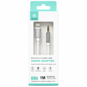 IKREA WB1209 ADAPTER IPX/12/13/14 TO AUDIO JACK 3.5MM AUDIO