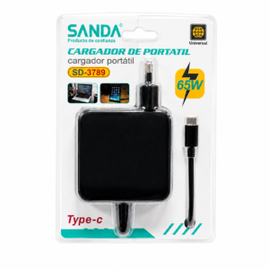 SANDA SD-3789 TYPE-C PORTABLE CHARGER 65W