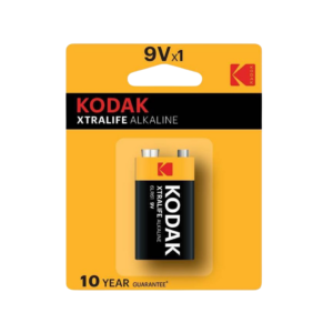 KODAK 9VX1 XTRALIFE ALKALINE BATTERIES