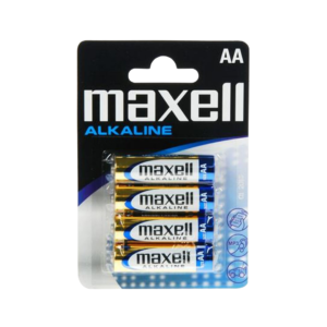 MAXELL 1.5V LRG AA ALKALINE BATTERIES