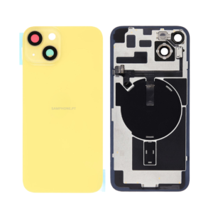 IPHONE 14 BACK COVER WITH FLASH LIGHT+WIRELESS FLEX YELLOW