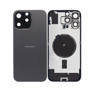 IPHONE 16 PRO BACK COVER+FRAME BLACK TITANIUM