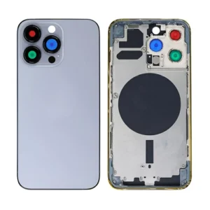 IPHONE 13 PRO BACK COVER +FRAME BLUE