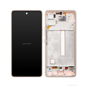 SAMSUNG A53 /A536 TOUCH+LCD WITH FRAME SERVICE PACK PEACH