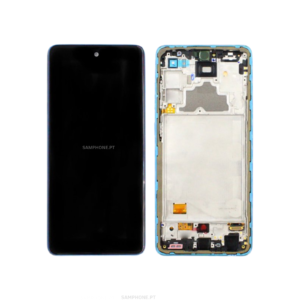 SAMSUNG A72 5G/A726 TOUCH+LCD WITH FRAME SERVICE PACK BLUE