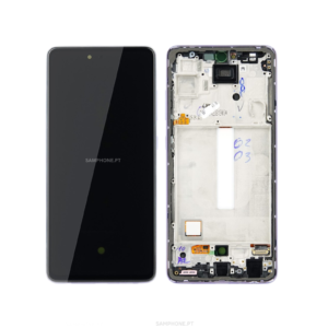 SAMSUNG GALAXY A52 5G/A526 TOUCH+LCD WITH FRAME SERVICE PACK VOILET