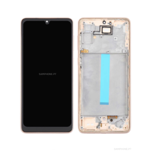 SAMSUNG A33 5G /A336 TOUCH+LCD WITH FRAME SERVICE PACK PEACH