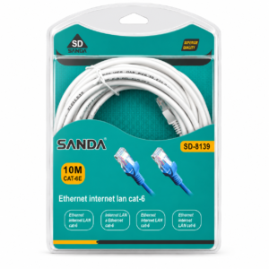 SANDA SD-8139 10M RJ45 NETWORK CABLE (WHITE)