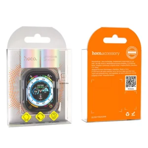 HOCO IWATCH ULTRA WS5 GUARDIAN SERIES HOLLOW PROTECTIVE CASE(49MM) BLACK