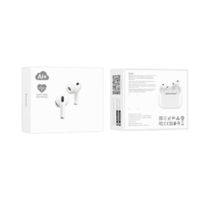 HOCO EW98 ANC INTELLIGENT AI TRANSLATION+HEART RATE MONITORING HEADSET(APP) WHITE