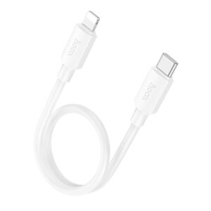 HOCO X96 HYPER PD CHARGING DATA CABLE IP(L=0.25M) WHITE