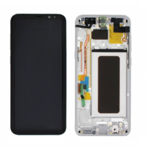 SAMSUNG GALAXY S8/G950 TOUCH+LCD WITH FRAME SERVICE PACK ARCTIC SILVER