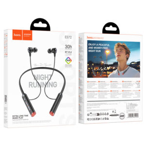 HOCO ES72 BENEVOLENT NECK-MOUNTED BT EARPHONES BLACK