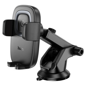 HOCO HW32 CROWN PUSH-TYPE WIRELESS CHARGING CAR HOLDER(CENTER CONSOLE)