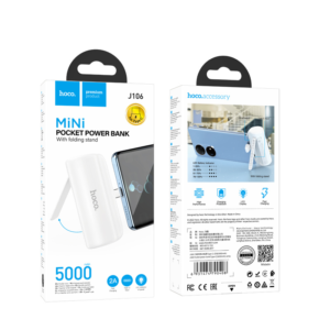 HOCO J106 MINI POCKET POWER BANK TYPE C POWER BANK 5000MAH
