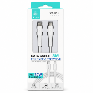 IKREA WB2031 TYPE-C TO C 60W DATA CABLE 3M