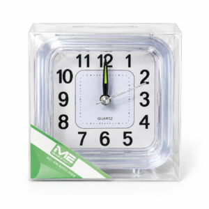 M2 TEC ALARM CLOCK WHITE