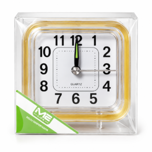 M2 TEC ALARM CLOCK YELLOW