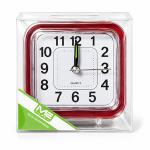M2 TEC ALARM CLOCK RED