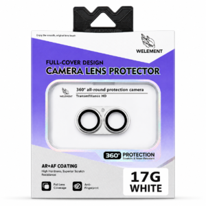 IPHONE 17G CAMERA LENS COMPLETE WHITE