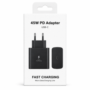 45W PD ADAPTER USB-C BLACK