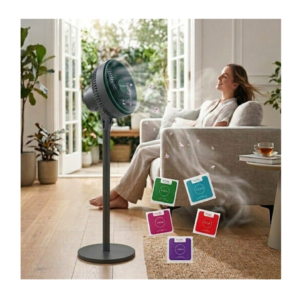 SPARK HIGH SPEED ADJUSTABLE FANS, 90W, 10 INCHES GRAY