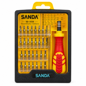 SANDA SD-1559 INTERCHANGEABLE MANUAL TOOL SET
