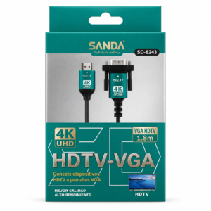 SANDA SD-8243 HDTV-TYPE-C CABLE, 1.8M