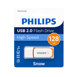 PHILIPS USB 2.0 FLASH DRIVE HIGH SPEED 128GB SNOW