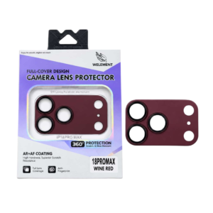 IPHONE 18 PRO MAX CAMERA LENS COMPLETE BURGANDY